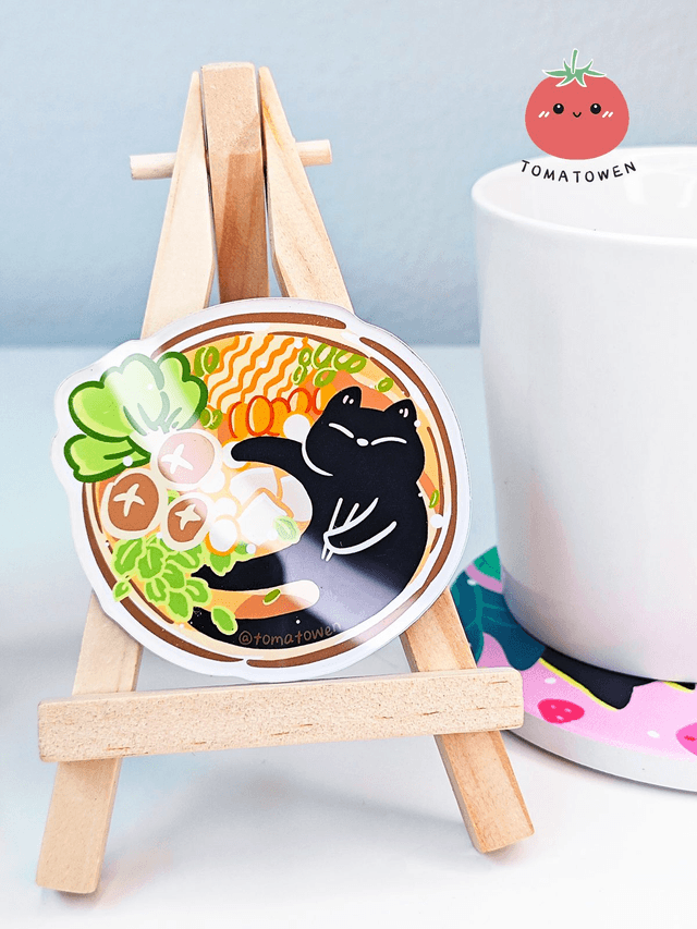 Fridge magnet: Hot pot soup noodles Kola