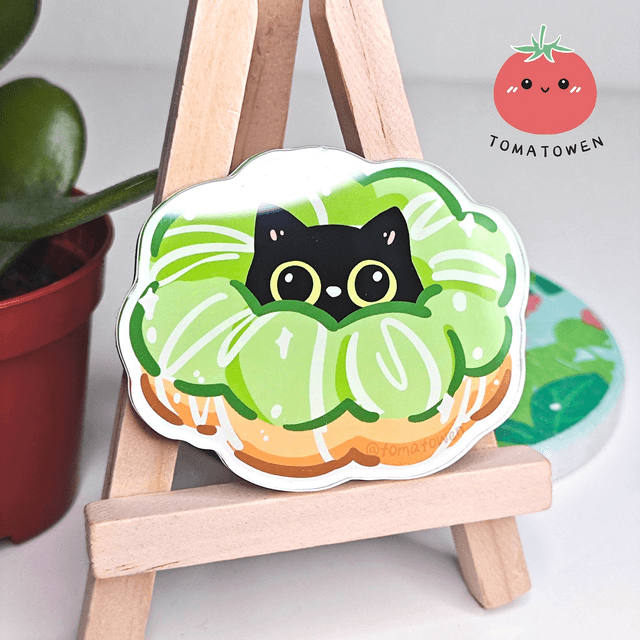 Fridge magnet: Matcha mochi Kola