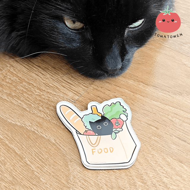 Fridge Magnet: Grocery paper bag Kola