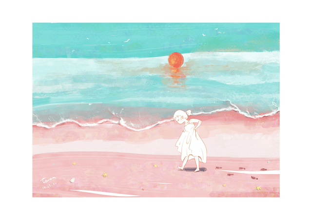 A4 Print: Sea