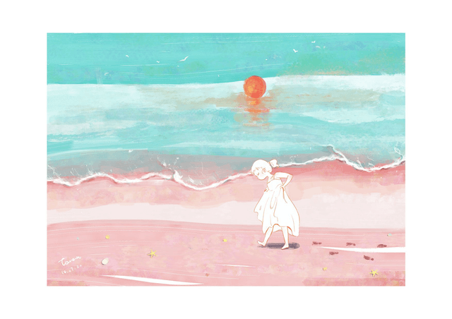 A4 Print: Sea